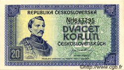 20 Korun CZECHOSLOVAKIA 1945 P.061a