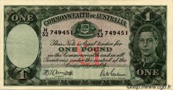 1 Pound AUSTRALIE  1942 P.26b TTB+