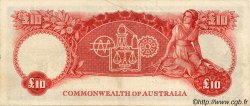 10 Pounds AUSTRALIE  1954 P.32 TTB