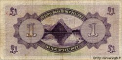 1 Pound NOUVELLE-ZÉLANDE  1934 P.155 TB