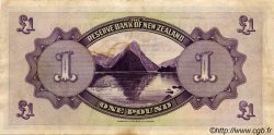 1 Pound NOUVELLE-ZÉLANDE  1934 P.155 TTB+