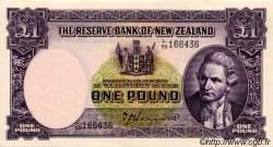 1 Pound NOUVELLE-ZÉLANDE  1950 P.159a SUP+