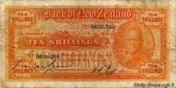 10 Shillings NOUVELLE-ZÉLANDE  1928 PS.232 pr.TB
