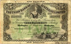 5 Pounds NOUVELLE-ZÉLANDE  1905 PS.363b B