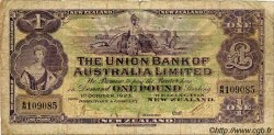 1 Pound NOUVELLE-ZÉLANDE  1923 PS.372 B+