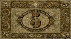 5 Francs SUISSE  1939 P.11i TB+