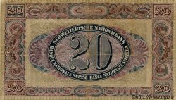 20 Francs SUISSE  1922 P.27a TTB+