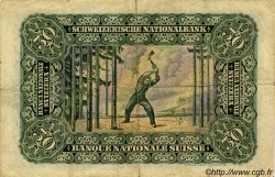 50 Francs SUISSE  1924 P.34a TB+