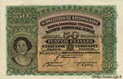 50 Francs SUISSE  1939 P.34k