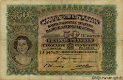 50 Francs SUISSE  1942 P.34m