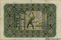 50 Francs SUISSE  1947 P.34o pr.TTB