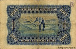 100 Francs SUISSE  1928 P.35e B+