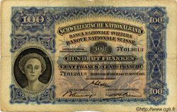 100 Francs SUISSE  1937 P.35i pr.TB