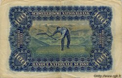 100 Francs SUISSE  1943 P.35q TB+