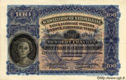 100 Francs SWITZERLAND  1946 P.35t XF-