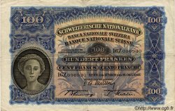 100 Francs SUISSE  1947 P.35u TB+