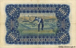 100 Francs SUISSE  1947 P.35u TTB