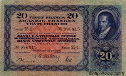 20 Francs SUISSE  1949 P.39q SUP