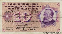 10 Francs SUISSE  1960 P.45f TB+