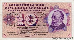 10 Francs SUISSE  1972 P.45q
