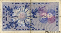 20 Francs SUISSE  1955 P.46c TB
