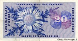 20 Francs SUISSE  1956 P.46d TTB