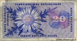 20 Francs SUISSE  1967 P.46n B