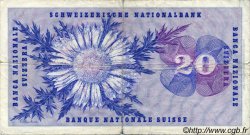 20 Francs SUISSE  1973 P.46u pr.TB