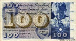 100 Francs SUISSE  1956 P.49a TTB