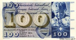 100 Francs SUISSE  1957 P.49b NEUF