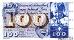 100 Francs SUISSE  1973 P.49o TTB
