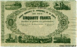 50 Francs Non émis SUISSE  1877 PS.264 SPL