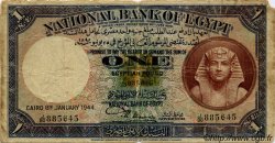 1 Pound ÉGYPTE  1944 P.022c B+
