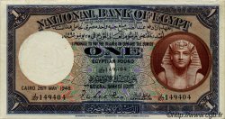 1 Pound ÉGYPTE  1948 P.022d SUP