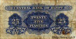 25 Piastres ÉGYPTE  1963 P.035a B
