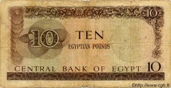 10 Pounds ÉGYPTE  1964 P.041 B+