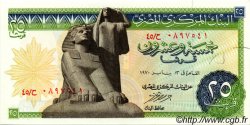 25 Piastres ÉGYPTE  1970 P.042a SUP+