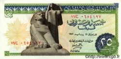 25 Piastres ÉGYPTE  1972 P.042b pr.NEUF