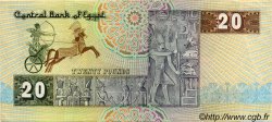 20 Pounds ÉGYPTE  1987 P.052b TTB
