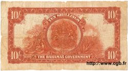 10 Shillings BAHAMAS  1930 P.05 B+