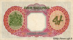 4 Shillings BAHAMAS  1936 P.09e TTB