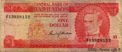 1 Dollar BARBADE  1973 P.29a B