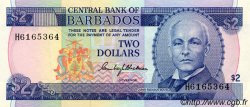 2 Dollars BARBADE  1980 P.30 SUP+