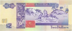 2 Dollars BELIZE  1991 P.52b UNC