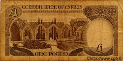 1 Pound CHYPRE  1982 P.50 B