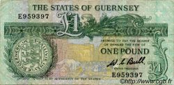 1 Pound GUERNESEY  1980 P.48a TB