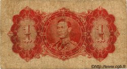 1 Dollar GUYANA  1937 P.12a B+