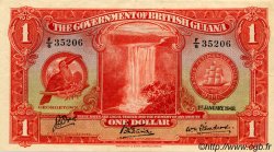 1 Dollar GUYANA  1942 P.12c SUP