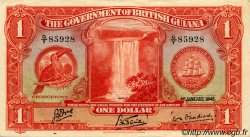 1 Dollar GUYANA  1942 P.12c SUP à SPL