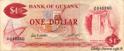 1 Dollar GUYANA  1982 P.21e TTB